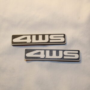 Emblem "4WS" - Honda Prelude BA4 88-91 - 75743-SF1-A00