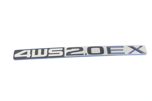 Emblem "4WS 2.0 EX" - 75731-SF1-G31 - Honda Prelude BA4 88-91