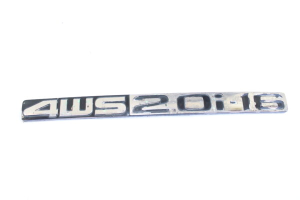 Emblem "4WS 2.0i-16" - 75731-SF1-G21 - Honda Prelude BA4 88-91